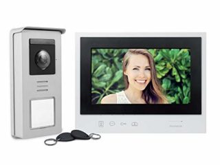 Thomson - Videoportero - Smart Bracket 2, Instalación Sencilla/rápida de 2 Hilos, Smart RFID, Memoración automática de visitantes (100 Fotos), Función Monitoring, Visión LED Nocturna - 512263
