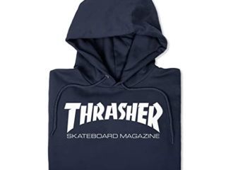 THRASHER Skate mag Hood Sudadera, Unisex Adulto, Navy Blue, S