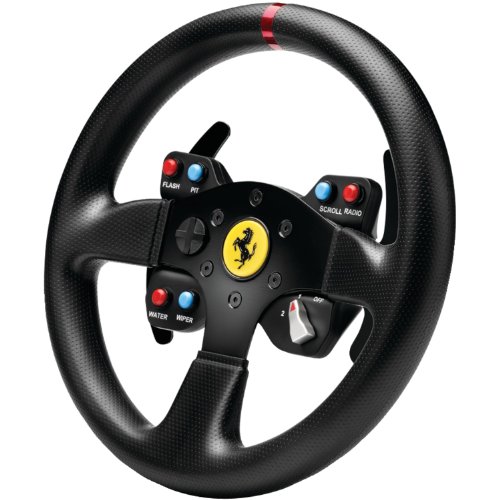 Thrustmaster Ferrari GTE Wheel Add-on - Volante - Replica Ferrari 458 Challenge - Licencia Oficial Ferrari - para T300, TX 458, T500 y TS-PC Racer