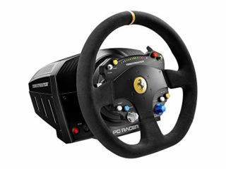 ThrustMaster - Volante TS-PC Racer Ferrari 488 Challenge Edition (PC) negro