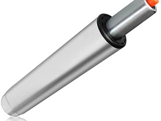 TIANSHU Cilindro de Repuesto para Silla, Cilindro de Gas de Alta Resistencia (451 Libras) para sillas de Oficina, Elevador de Gas de pistón neumático, tamaño Universal (Grande, Plateado)