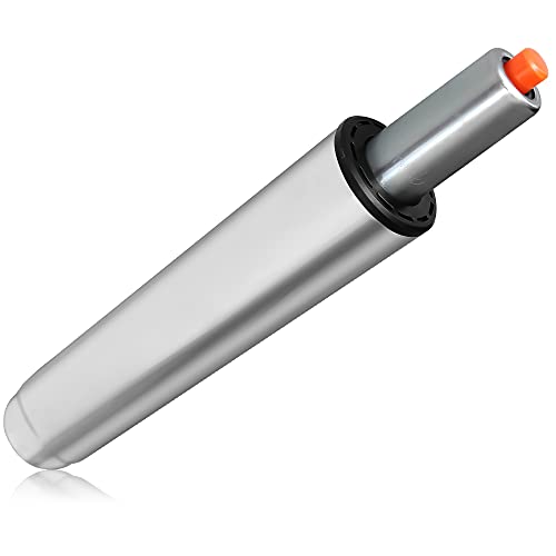 TIANSHU Cilindro de Repuesto para Silla, Cilindro de Gas de Alta Resistencia (451 Libras) para sillas de Oficina, Elevador de Gas de pistón neumático, tamaño Universal (Grande, Plateado)