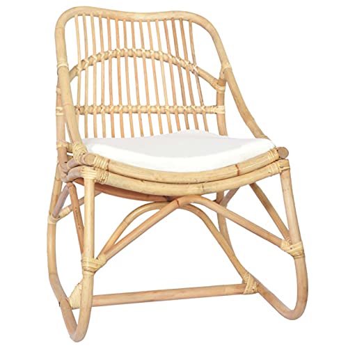 Tidyard Silla de ratán Lino Sillas de Comedor de jardín para Exterior Ratan sillones Jardin Exterior