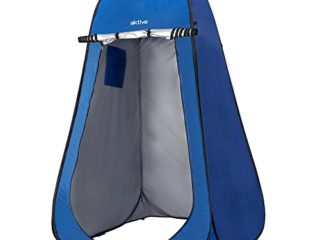 Tienda ducha cambiador para camping sin suelo aktive 120x120x190 cm