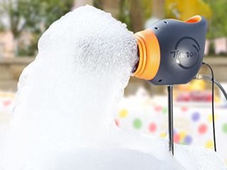 Tinleon Maquina de Espuma para Fiestas: FOAM Party Machine Burbujas, Ideal para Cumpleaños Celebraciones Faragosto Cumpleaños Celebración Matrimonio y Juguetes Infantiles
