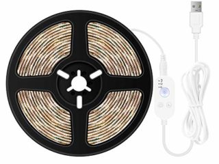 Tiras LED, VISLONE Tiras de Luces LED Con Sensor de Movimiento, Luces LED USB Luces Led Habitacion Impermeable para Habitacion, Hogar, Cocina, Porche