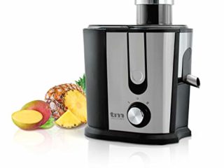 Tm Electron TMPLU001 Licuadora con carcasa compacta en acero inoxidable desmontable y 2 ajustes de velocidad, 500 W
