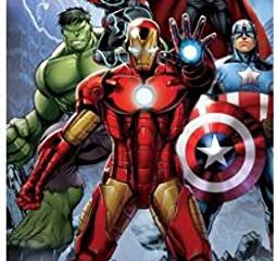 Toalla de Playa y Piscina de Microfibra 140 x 70 cm, Secado rápido, Ultra Suave (Avengers Hulk Thor)