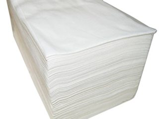 Toallas Desechables Spun-Lace 40*80 cm, 100 Unds, Peluquería / Estética, Color Blanco