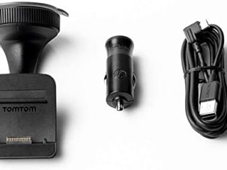 TomTom Click & Go Mount - Soporte Click & Go y cargador para coche con alimentación