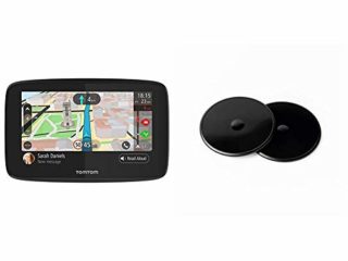 TomTom GO 520 - Navegador 5 Pulgadas, Llamadas Manos Libres, Siri y Google Now, actualizaciones Via Wi-Fi + Discos Adhesivos, para el salpicadero para Todos los navegadores TomTom, como Start