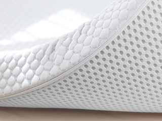 Topper Cubre Colchon Viscoelastico Nucleo 100% Viscoelastica | 80 x 190 | Grosor 4 | Fabricacion Española | Sobrecolchon Tratamiento Sanitized | Alivio de Tension Muscular | Desenfundable