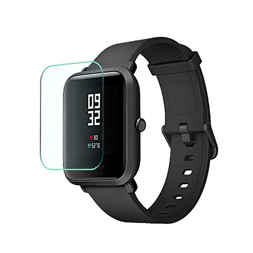 TQmate 6Pack, Protector de Pantalla Compatible con Xiaomi Huami Amazfit Bip, TPU Suave Bordes Redondeados 3D,【Cobertura Completa】 Pantalla de Cubierta de Borde a Borde