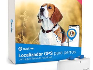 Tractive GPS DOG 4. Conoce siempre la ubicación de tu perro. Manténlo en forma con el Seguimiento de Actividad. Distancia ilimitada. (Blanco)