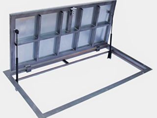 Trampilla de suelo 700 mm x 1200 mm(P) – Bisagras laterales, Tapa de Registro Panel de acceso Puerta de Inspección Tapa de Escotilla