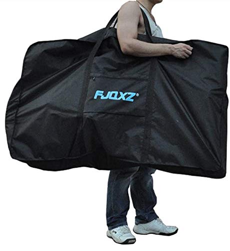 trancoss Bolsa de Almacenamiento para Bicicleta 1680D Oxford Bolsa de Viaje Plegable de Bicicleta Bolsa de Equipaje de Bicicleta de Montaña para Viajes