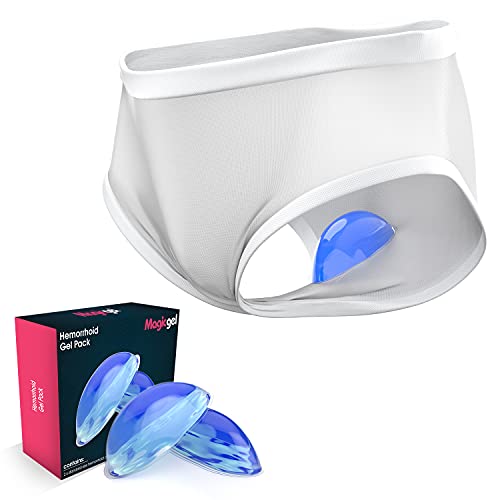 Tratamiento de Hemorroides Instantáneo - Bolsas de gel frío de primera calidad para un rápido y natural alivio del dolor (Almorranas internas y externas)