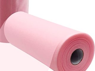 Travistar 91m*30cm Rollos de Tul Carrete de Tulle Cinta Ancho para Decoración Boda Fiesta Cumpleaños Lazos Silla Falda Vestido Camino Mesa Bricolaje Artesanal Regalo
