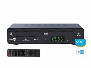 Triax - Receptor de TV Satélite HD + tarjeta Viacess Fransat PC6 Eutelsat 5 W