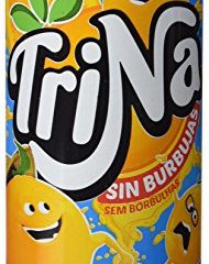 Trina Bebida Sin Gas de Naranja, Refresco Bajo en Calorías - Lata, Pack 12x33cl