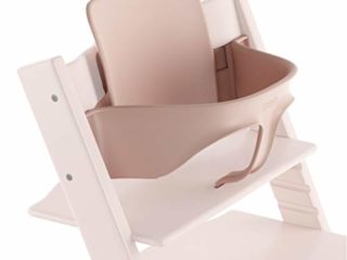 TRIPP TRAPP® Baby Set para niños a partir de los 6 meses │ Accesorio de bebé para la silla evolutiva de STOKKE® │ Respaldo ergonómico │ Color: Serene Pink