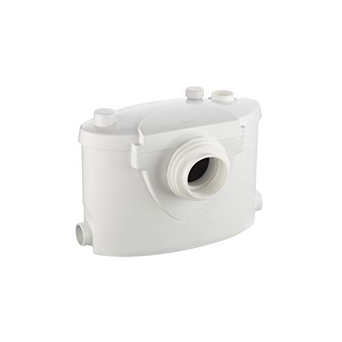 Triturador sanitario Roca D-Trit, 48 x 50 x 48 centímetros, color blanco (Referencia: A869000000)