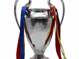Trofeo de fútbol, Trofeo de la Liga de Campeones, Copa de Campeones de Europa 2020, Trofeo Personalizado (Size : 77cm)