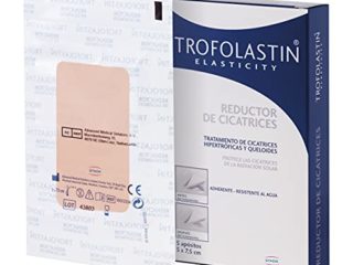 TROFOLASTIN Reductor de Cicatrices, Multicolor, 5 apósitos de 5 x 7.5 cm