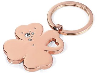 TROIKA GIRLS BEST FRIENDS Clover Llavero 8 centimeters Dorado (Roségold)