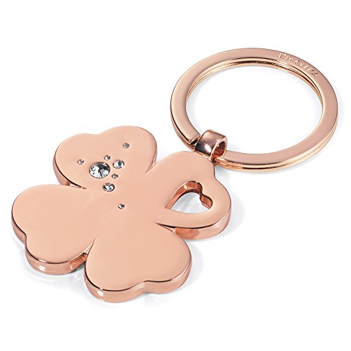 TROIKA GIRLS BEST FRIENDS Clover Llavero 8 centimeters Dorado (Roségold)