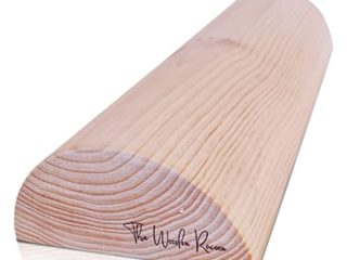 Tronco propioceptivo Madera con Medidas Oficiales (49.5 x 17 x 7.5 cm), Ejercitador Suelo pelvico-Wood Roller-Tronco propiocepción-Tronco 5p-Tronco eutonia para fortalecimiento del Suelo pelvico