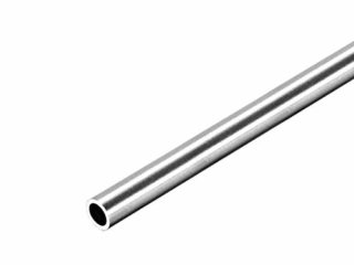 Tube Redondo de Acero Inoxidable, Tubo de Acero Inoxidable, 6mm Diámetro Externo, 0,8mm Pared Grosor, 250mm Longitud, Tubo Recto sin Costura