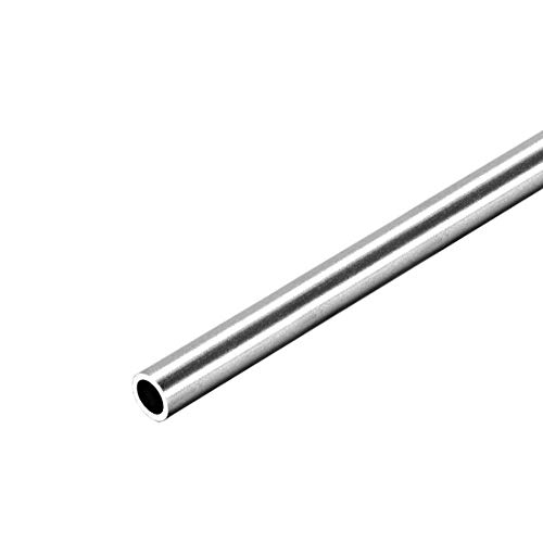 Tube Redondo de Acero Inoxidable, Tubo de Acero Inoxidable, 6mm Diámetro Externo, 0,8mm Pared Grosor, 250mm Longitud, Tubo Recto sin Costura