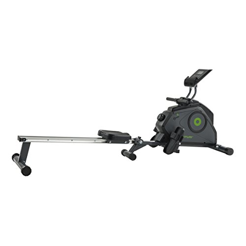 Tunturi Cardio Fit R30 Máquina de Remo para casa/Rower - Plegable y con computadora de Entrenamiento