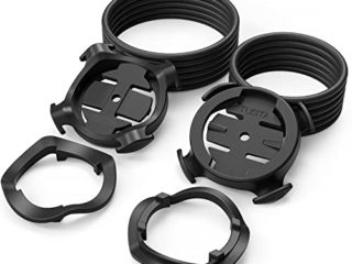 TUSITA Soporte GPS Compatible con Garmin Bicicleta GPS Computer, XOSS G/G+, iGPSPORT GPS - Quick Release Quarter Turn Edge GPS Computer Bracket Holder para Manillar de Ciclismo 25,4mm 31,8mm