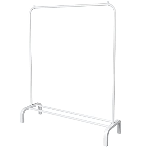 UDEAR Perchero Independiente para Colgador de Ropa Dormitorio Multifuncional Unipolar, Blanco