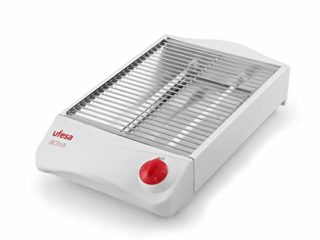 Ufesa TT7913 Activa - Tostador plano, 650W, Selección grado de tostado, Bandeja recogemigas