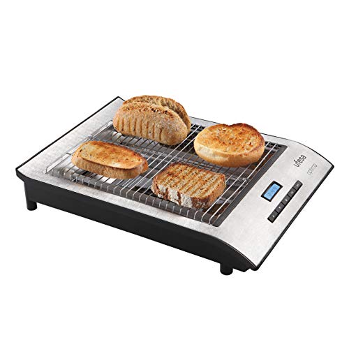 Ufesa TT7920 Optima Tostador Plano, 650W, Pantalla LCD, Selección del Grado de Tostado, Ajuste Digital