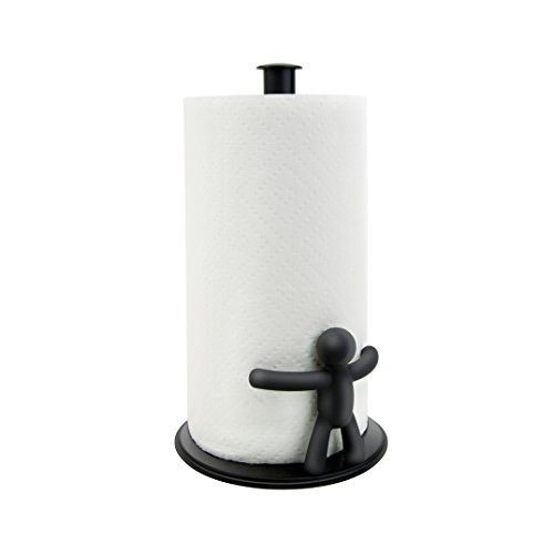Umbra Buddy Portarrollo para toallas de papel, Negro