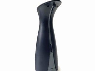 Umbra Otto Dispensador 250ml automático para jabón y desinfectante de manos, Negro/Gris carbón