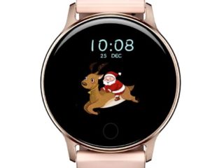 UMIDIGI Reloj Inteligente Uwatch 3S Fitness Tracker con Monitor de Oxígeno en Sangre y Monitor de Frecuencia Cardíaca para Mujeres Hombres 5ATM Impermeable con Brújula para iPhone Samsung y Android