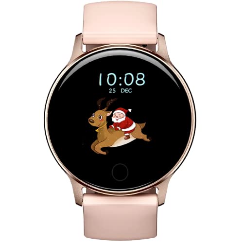 UMIDIGI Reloj Inteligente Uwatch 3S Fitness Tracker con Monitor de Oxígeno en Sangre y Monitor de Frecuencia Cardíaca para Mujeres Hombres 5ATM Impermeable con Brújula para iPhone Samsung y Android