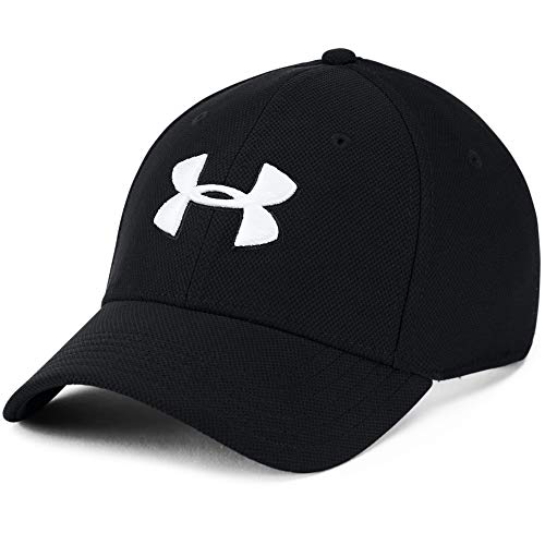 Under Armour Men's Blitzing 3.0 Cap, Gorra Hombre, Negro (Black / Black / White) , M/L
