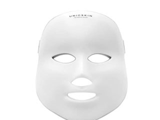 UNICSKIN - Mascara de Luz LED - Unicled Korean Mask - 7 Colores Disponibles - Ayuda a Estimular la Creación de Colágeno y Elastina - Fototerapia LED Eficaz y No Invasiva - Fácil de Usar