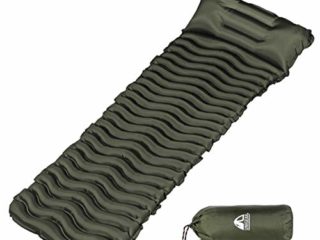 Unigear Esterilla Inflable Portatíl Colchón de Aire para Camping Acampa Colchones Hinchable Utraligero y Resistente Cama Colchoneta de Dormir al Aire Libre Viaje Playa