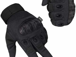Unigear Guantes para Moto Pantalla Táctil Guantes Tácticos Militares Dedo Completo Antideslizante CE Verificada Universal para Motocicleta Bicicleta Bici Ciclismo Deportivos MTB ATV