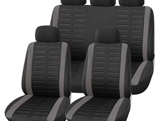 Upgrade4cars Fundas Asientos Coche Universales para Delanteros y Traseros | Funda para Asiento Coches | Accesorios Interior Universal
