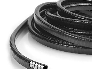 URAQT Protector de Puerta de Coche 5.5M U Forma Protector de Borde de Automóvil Tira Coche Sellado de Goma Coche Tira Sello Puerta Parachoques de para Evitar Arañazos Marco de Puerta -Negro