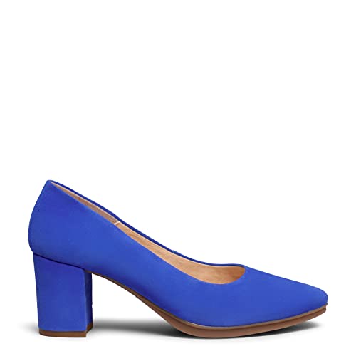 Urban S Zapatos de tacón Medio Azul ELÉCTRICO