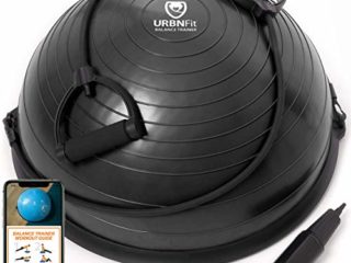 URBNFit Balance Ball Halbkugel Balance Trainer - Halber Gymnastikball für Fitness, Yoga, Pilates, Krafttraining, Turnen - Fitnessgeräte für Zuhause